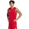 adidas Entrada 26 vyriški marškinėliai be rankovių, raudoni, KB3932