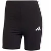 adidas Essentials 3-Stripes aukšto liemens dviratininkų šortai W JE1223