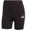 adidas Essentials 3-Stripes aukšto liemens dviratininkų šortai W JE1223