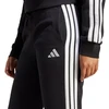 adidas Essentials 3-Stripes Fleece Slim JX2543 moteriškos kelnės
