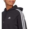 adidas Essentials 3-Stripes French Terry sutrumpintas bliuzonas su gobtuvu moterims IC8767
