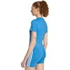 adidas Essentials 3-Stripes Slim Baby stiliaus marškinėliai, šviesiai mėlyni KD2341