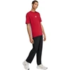 adidas Essentials 3-Stripes Vyriški marškinėliai, Raudoni KD4865