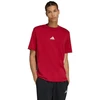 adidas Essentials 3-Stripes Vyriški marškinėliai, Raudoni KD4865