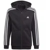 Adidas Essentials 3S Džemperis su gobtuvu ir užtrauktuku Jr GQ8900