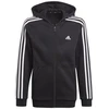 Adidas Essentials 3S Džemperis su gobtuvu ir užtrauktuku Jr GQ8900