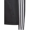 Adidas Essentials 3S Jaunimo džemperis su gobtuvu ir užtrauktuku GQ8356