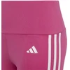 adidas Essentials Aerorady 3 juostelių aukšto liemens jaunimo tamprės HR5790