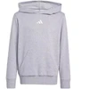 adidas Essentials bliuzonas su gobtuvu vaikams, pilkas JV9995