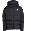 adidas Essentials Climawarm 3 Dryžuotas Dygsniuotas Pūkinis Su Gobtuvu M JM4165