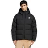 adidas Essentials Climawarm 3 Dryžuotas Dygsniuotas Pūkinis Su Gobtuvu M JM4165