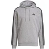 Adidas Essentials flisinis džemperis su kapišonu ir 3 juostelėmis M GK9084