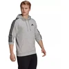 Adidas Essentials flisinis džemperis su kapišonu ir 3 juostelėmis M GK9084