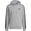 Adidas Essentials flisinis džemperis su kapišonu ir 3 juostelėmis M GK9084