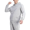 adidas Essentials flisinis džemperis su gobtuvu 3 Dryžiai M IJ6474