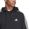 Adidas Essentials French Terry 3-Stripes džemperis su gobtuvu M IC0435