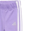 adidas Essentials kelnės rožinės ir violetinės spalvos vaikams JD6482