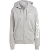 adidas Essentials Linijinis Hoodie su gobtuvu ir pilnu užtrauktuku iš French Terry audinio moterims IC6866