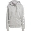adidas Essentials Linijinis Hoodie su gobtuvu ir pilnu užtrauktuku iš French Terry audinio moterims IC6866
