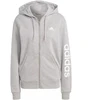 adidas Essentials Linijinis Hoodie su gobtuvu ir pilnu užtrauktuku iš French Terry audinio moterims IC6866