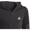 Adidas "Essentials" logotipo džemperis su užtrauktuku jaunimui GN4050