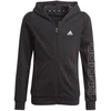 Adidas "Essentials" logotipo džemperis su užtrauktuku jaunimui GN4050