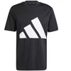adidas Essentials marškinėliai su dideliu logotipu iš viengubo trikotažo M JE8945