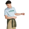 adidas Essentials marškinėliai su linijiniu siuvinėtu logotipu M IJ8651