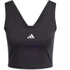 adidas Essentials marškinėliai su mažu logotipu iš medvilnės, moteriški JE1321