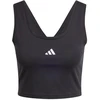 adidas Essentials marškinėliai su mažu logotipu iš medvilnės, moteriški JE1321