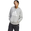 adidas Essentials Oversize hoodie su didele logotipu iš prancūziško terry audinio moterims IC9865