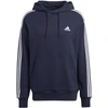 Adidas Essentials prancūziško frotė džemperis su gobtuvu 3 juostelės, M, IC0436