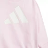 Adidas Essentials Rožinis sportinis kostiumas vaikams JC9645