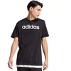 adidas Essentials Single Jersey Linear Embroidered Logo Tee M IC9274