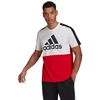 adidas Essentials Spalvų blokų Vieno džersio marškinėliai M HE4330