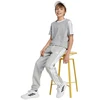 adidas Essentials šviesiai pilkos vaikiškos kelnės JY4995