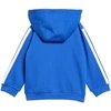 adidas Essentials Tiberio 3 Dryžuotas Fleece Sportinis Kostiumas Vaikams Mėlynas KC6004