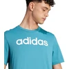 adidas Essentials Vienagijis Džersis Linijinis Siuvinėtas Logotipas Marškinėliai M IJ8655
