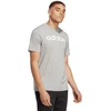 adidas Essentials Vieno Džersio Marškinėliai su Linijiniu Siuvinėtu Logotipu M IC9277