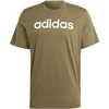 adidas Essentials Vientisas Džersis Marškinėliai Su Linijiniu Išsiuvinėtu Logotipu M IC9280