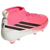 Adidas F50 Hyperfast League Mid FG vaikiški futbolo bateliai, rožiniai KK1315