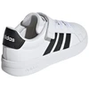 Adidas Grand Court 3.0 vaikiški batai, balti, HP3531