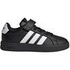 Adidas Grand Court 3.0 vaikiški batai, juodi ir balti KJ4369