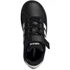 Adidas Grand Court 3.0 vaikiški batai, juodi ir balti KJ4369