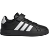 Adidas Grand Court 3.0 vaikiški batai, juodi ir balti KJ4369