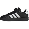 Adidas Grand Court 3.0 vaikiški batai, juodi ir balti KJ4369