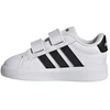 Adidas Grand Court 3.0 vaikiški bateliai, balti, HP3534