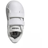 Adidas Grand Court 3.0 vaikiški bateliai, balti, HP3534