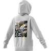 adidas Jaunimo Real Madrid Marvel Avengers džemperis su gobtuvu JY5854