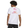 Adidas Lil Stripe Spring Break Graphic Marškinėliai trumpomis rankovėmis krepšiniui M IC1868